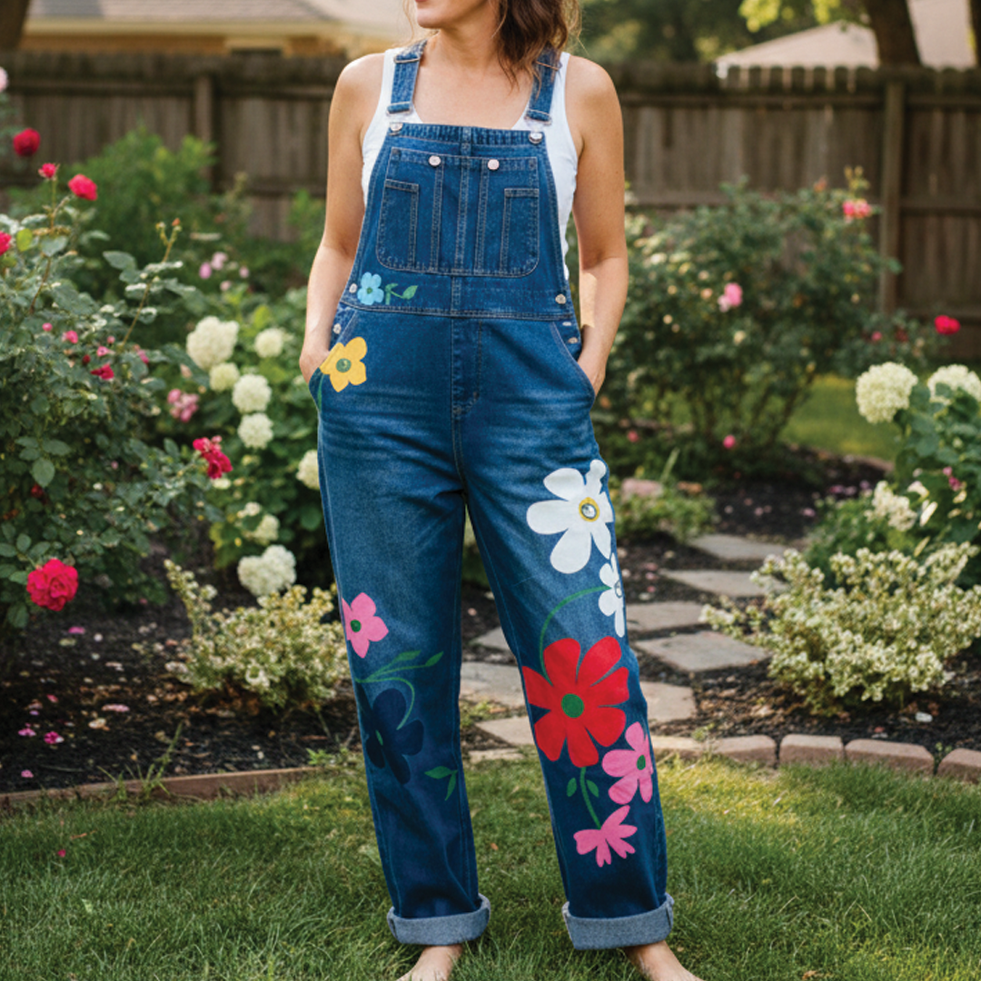 Summer Shorts Denim Romper
