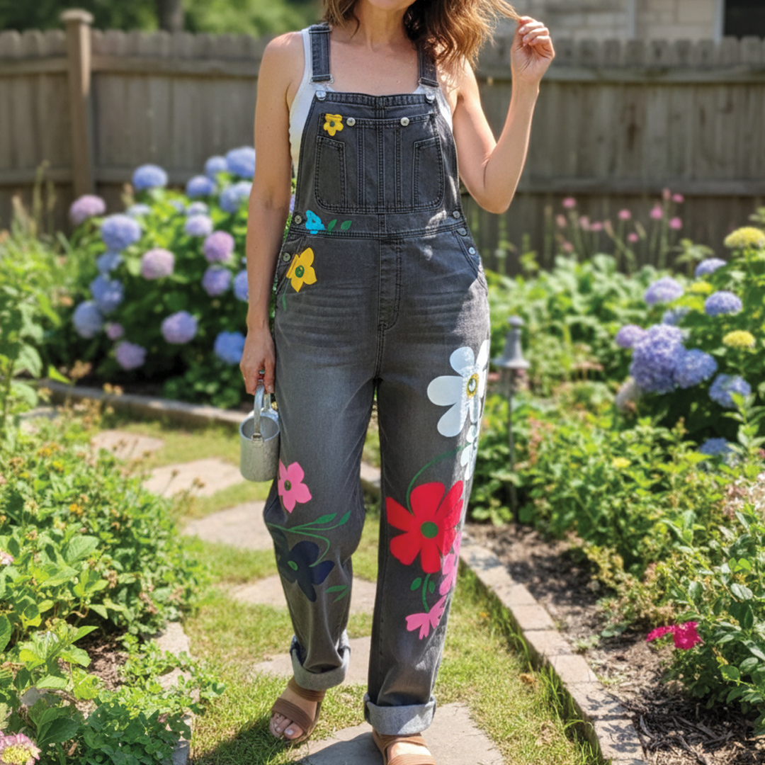 Summer Shorts Denim Romper