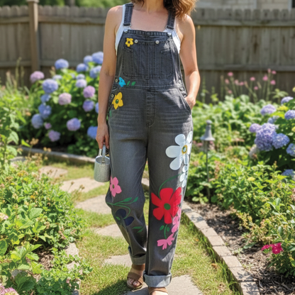 Summer Shorts Denim Romper