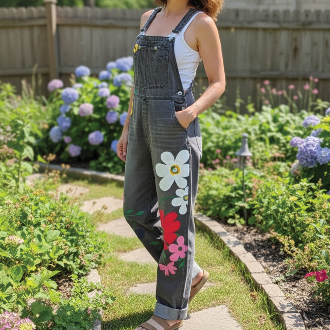 Summer Shorts Denim Romper - Nocini