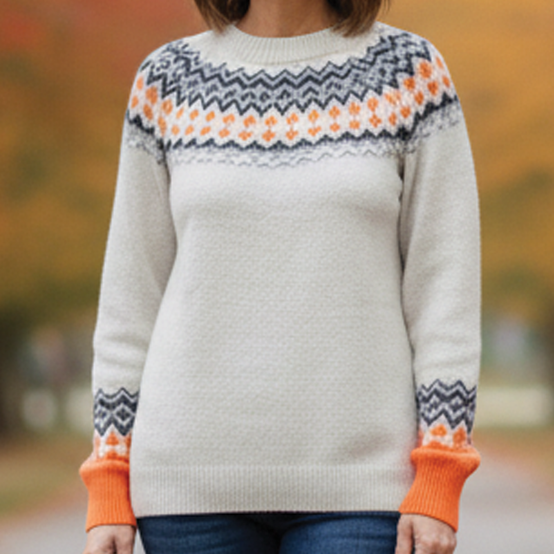 Soft Daily Crew Neck Knit Sweater