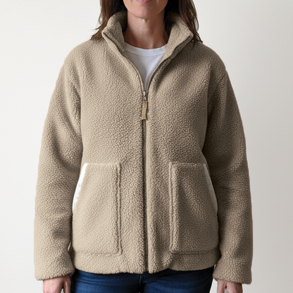 Fleece Lined Zip Up Hoodie Jacket