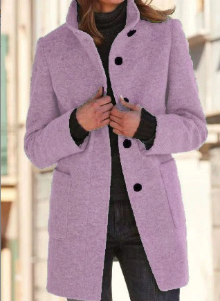 Warm Faux Wool Winter Jacket