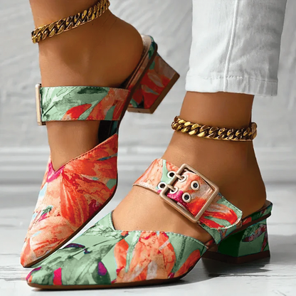 Elegant Strap High Heel Shoes