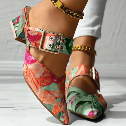 Elegant Strap High Heel Shoes