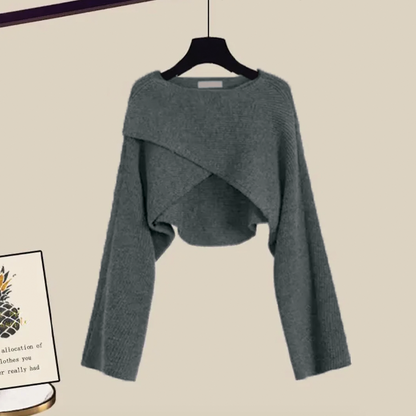 Cozy Knitted 3-Piece Outfit Set