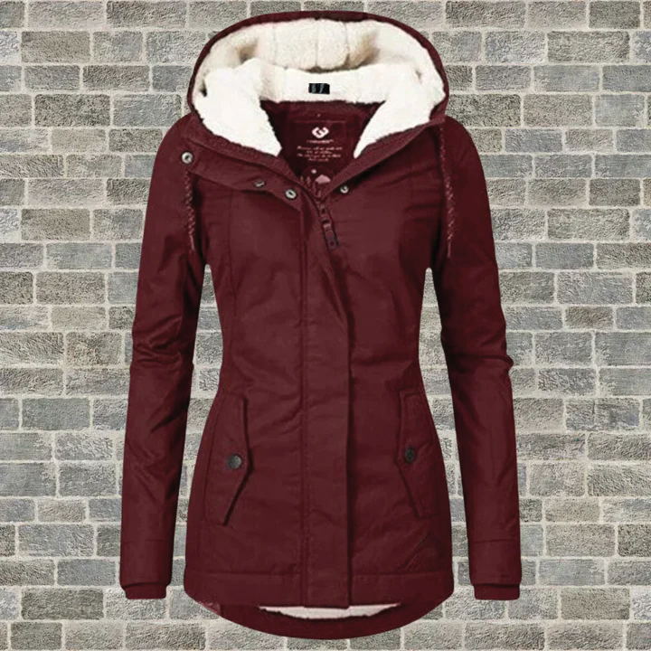 Warm Hooded Snow Jacket