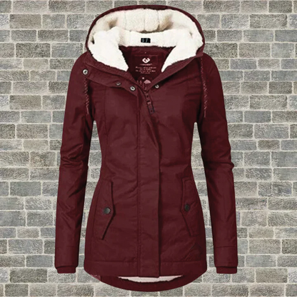 Warm Hooded Snow Jacket