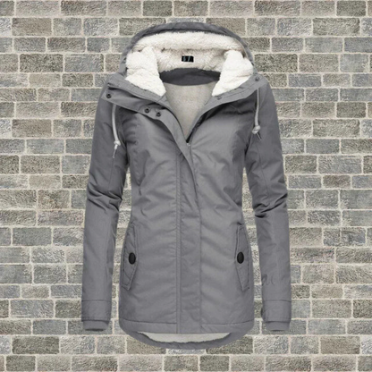 Warm Hooded Snow Jacket - Nocini