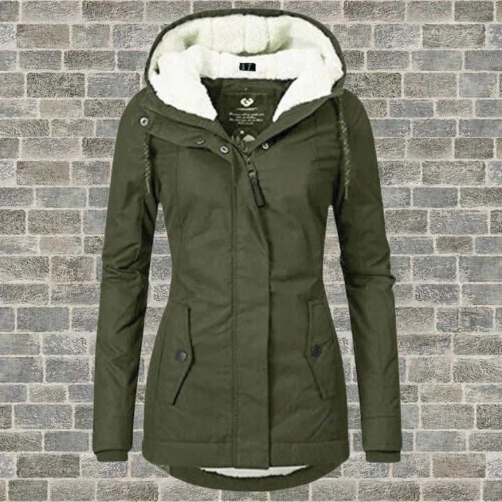 Warm Hooded Snow Jacket