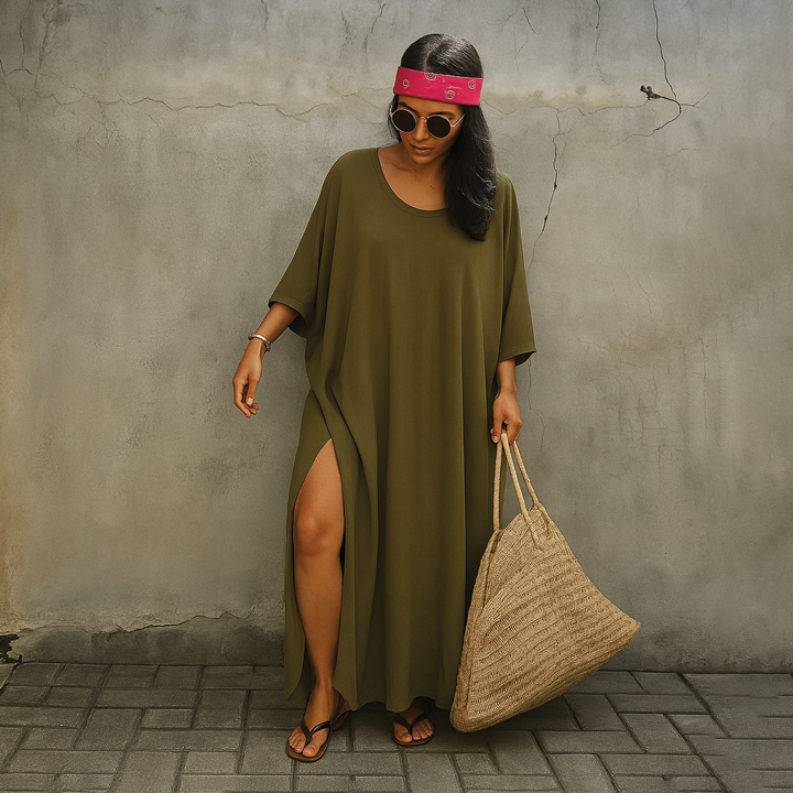 Flowy Beach Maxi Dress