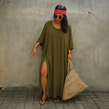 Flowy Beach Maxi Dress