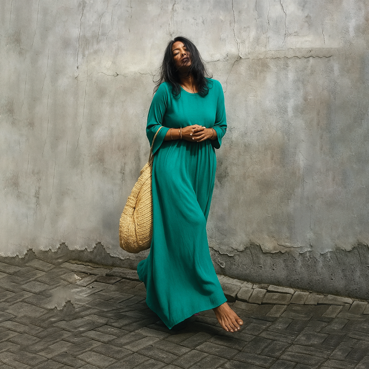 Flowy Beach Maxi Dress