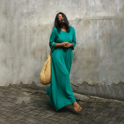 Flowy Beach Maxi Dress