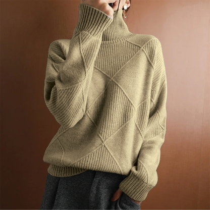 Elegant Sparkle Knit Sweater for Women
