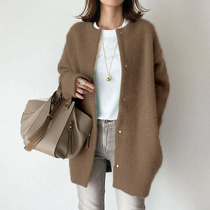 Soft Cozy Knit Cardigan Sweater - Nocini