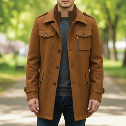 Warm Wool Mix Winter Coat
