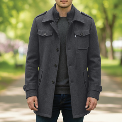 Warm Wool Mix Winter Coat