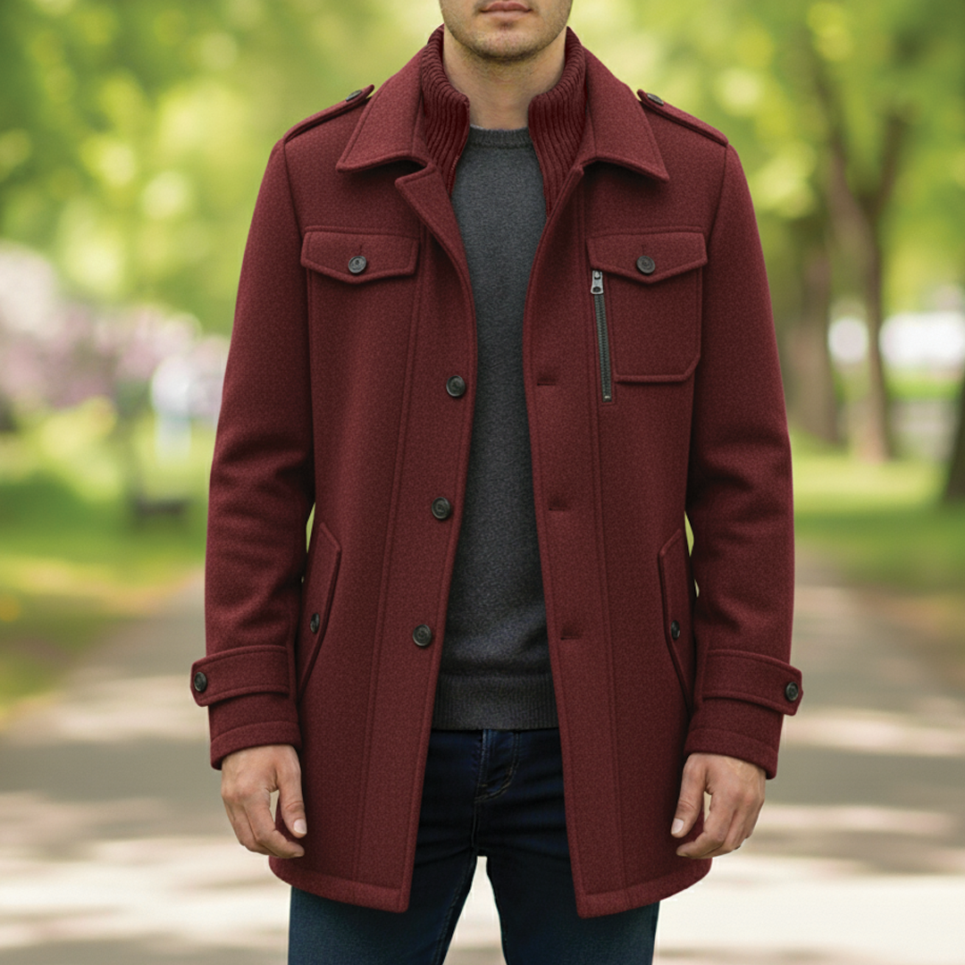 Warm Wool Mix Winter Coat