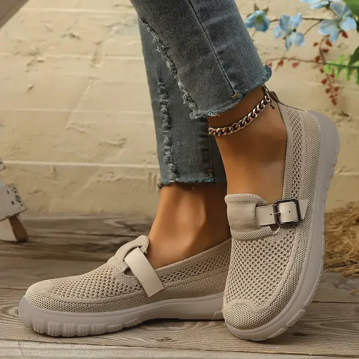 Comfy Casual Canvas Slip On Shoes for Women - Nocini