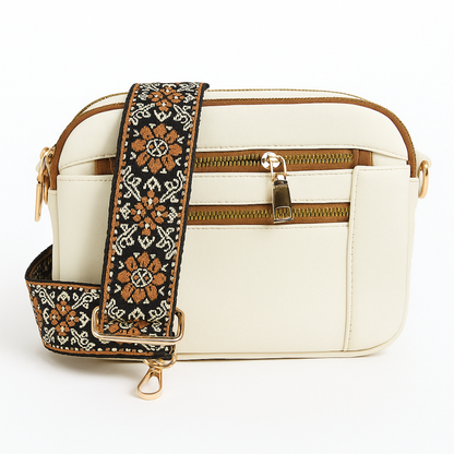 Cruelty Free Faux Leather Cross Body Bag - Nocini
