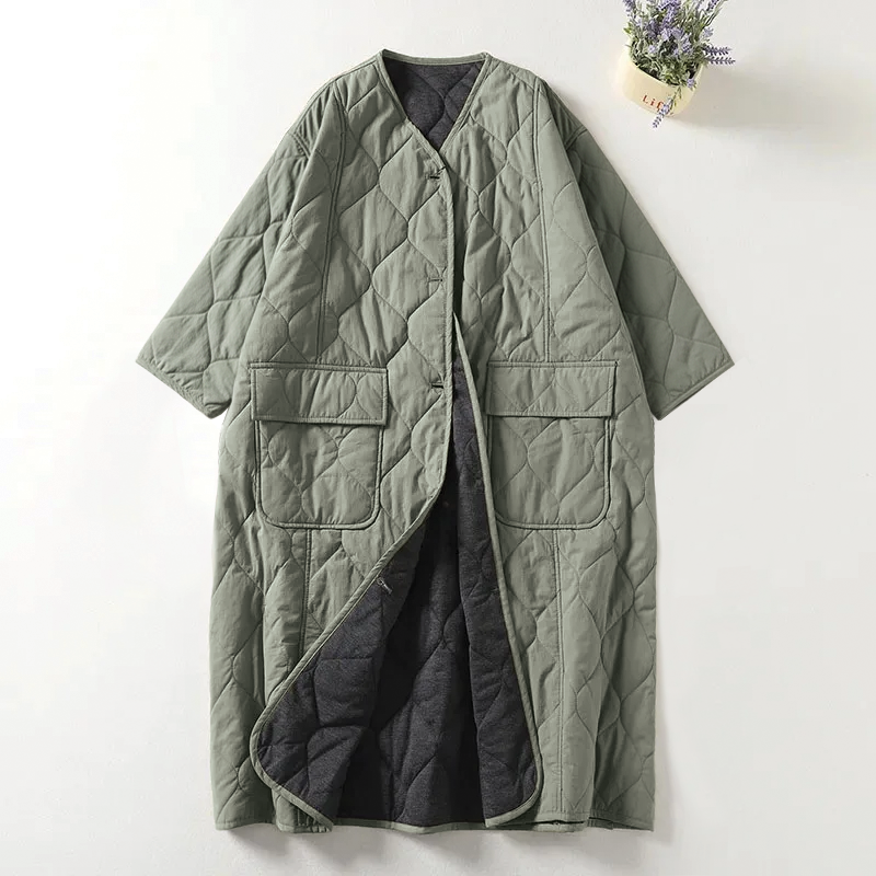 Warm Quilted Winter Coat for Women - Soft Casual Fit