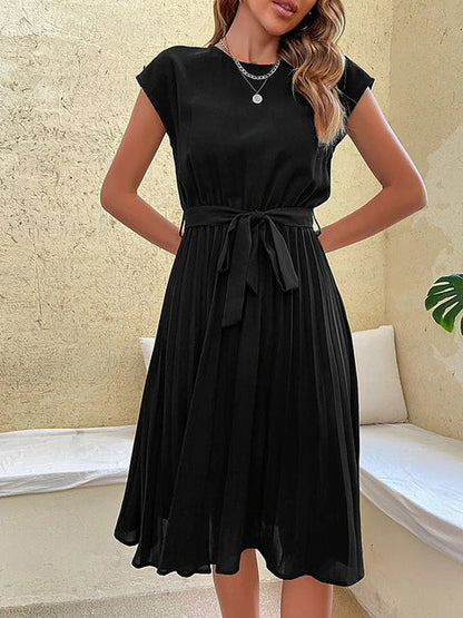 Cute Sleeveless Flowy Mini Dress