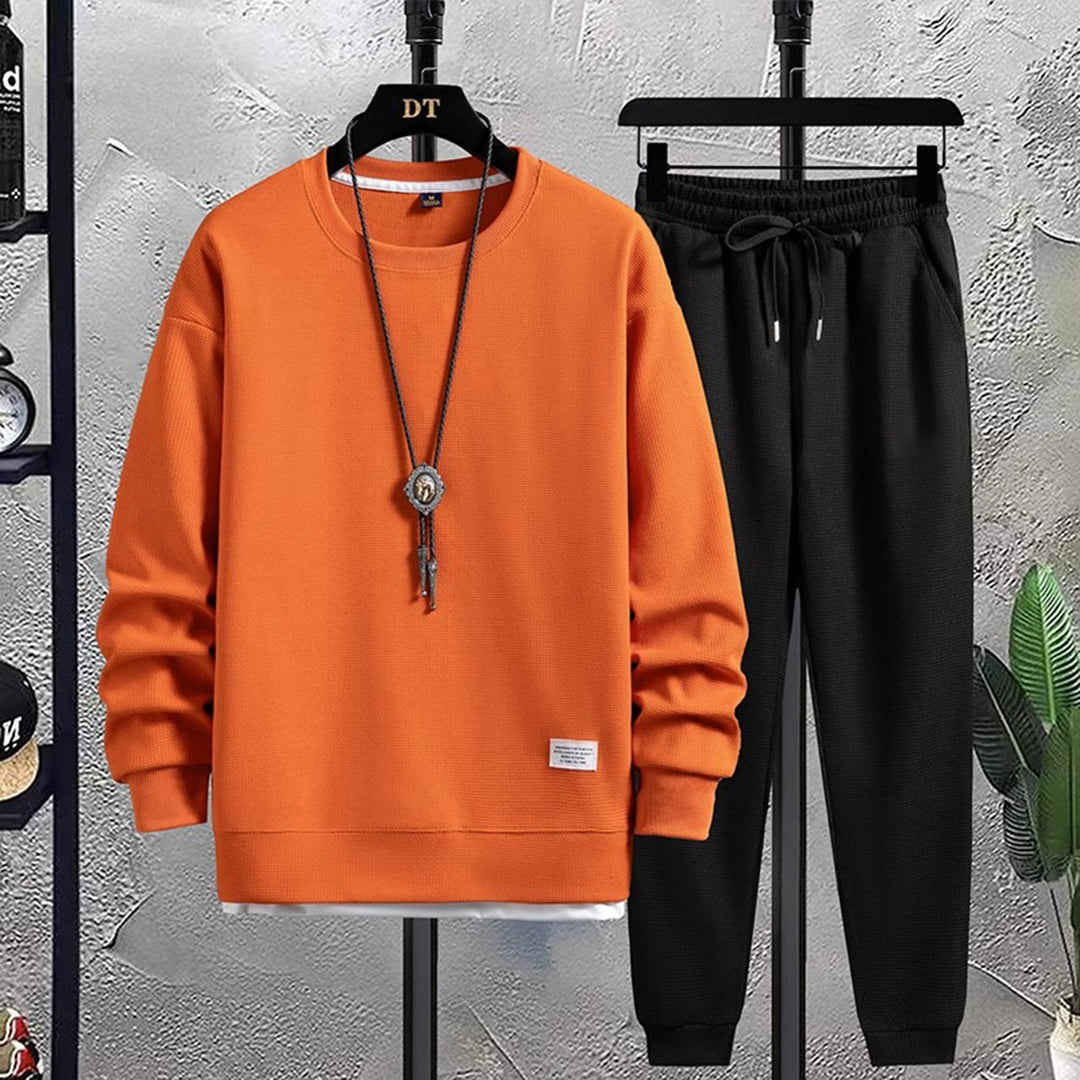 Sporty Jogger Suit Set