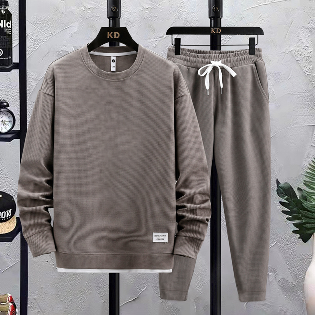 Sporty Jogger Suit Set