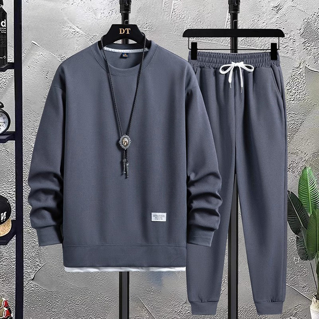 Sporty Jogger Suit Set