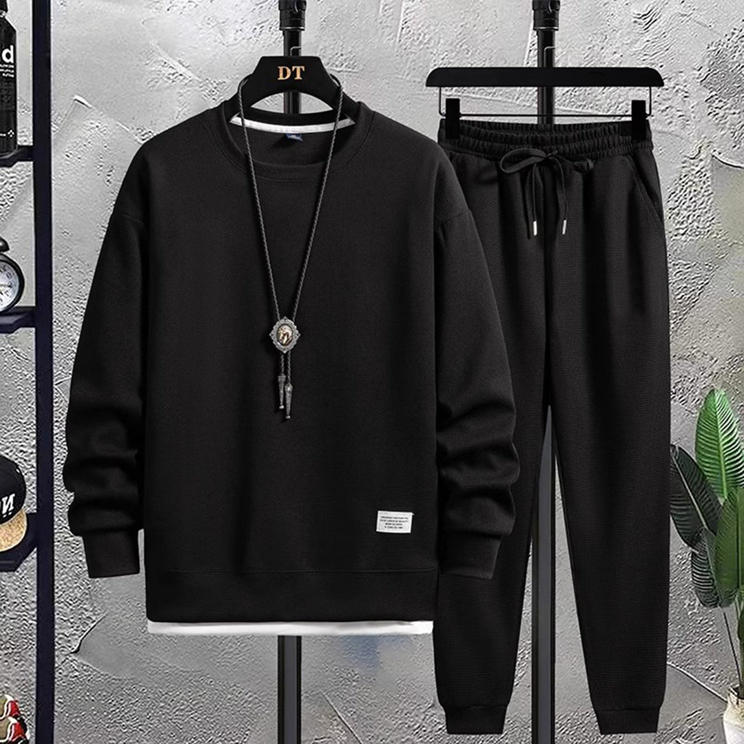 Sporty Jogger Suit Set
