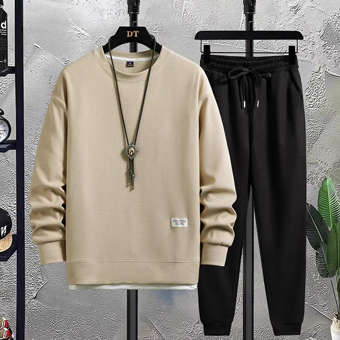 Sporty Jogger Suit Set