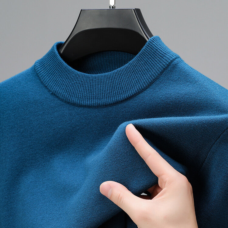 Men's Simple Crew Neck Knit Sweater
