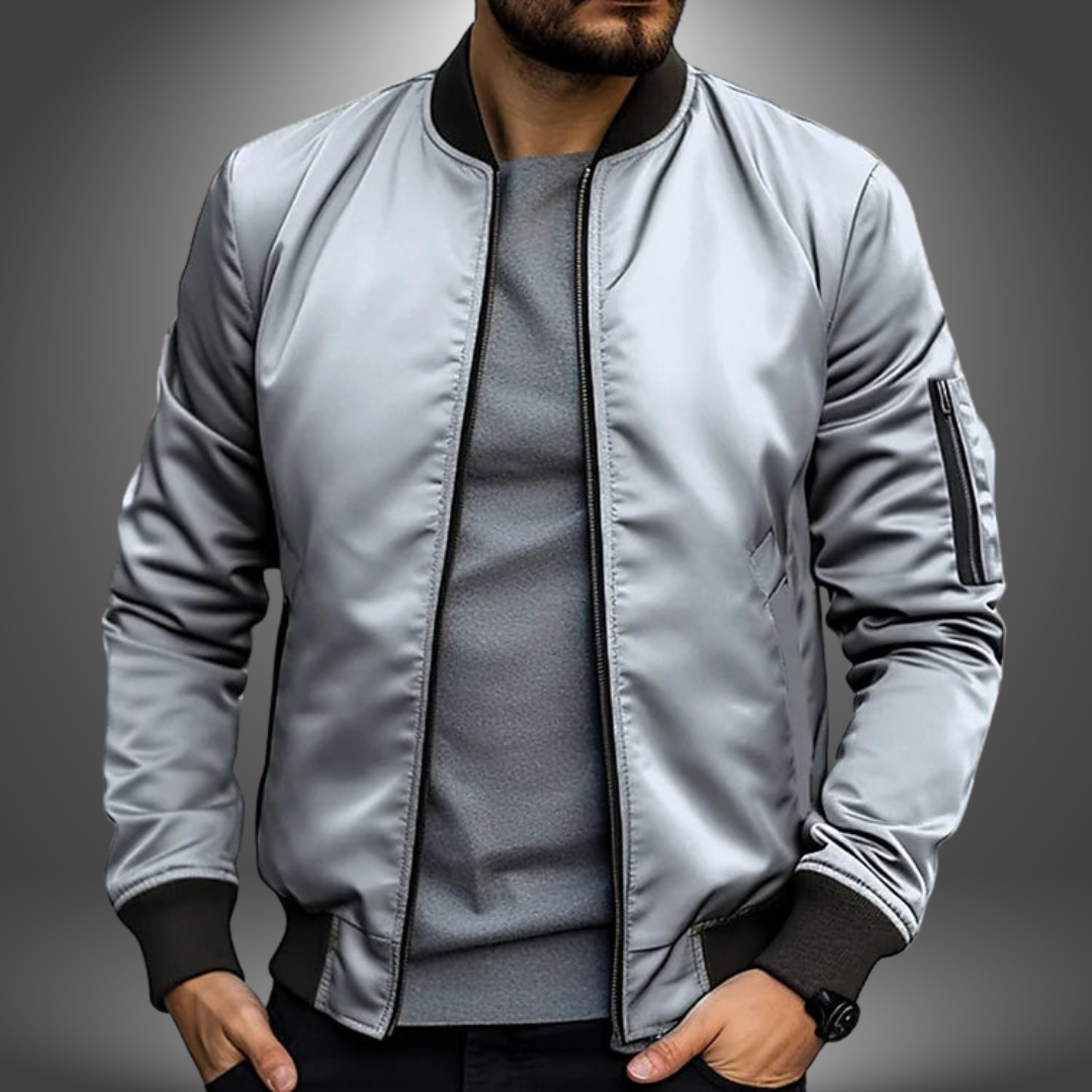 Waterproof Men's Classic Bomber Coat