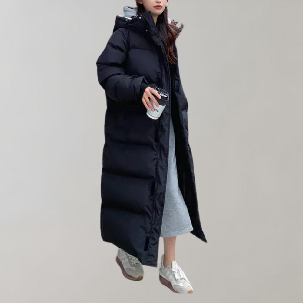 Warm Oversized Puffer Parka | Hooded Coat - Nocini