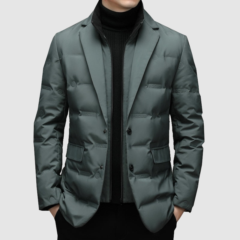 Slim Fit Men's Winter Parka Coat