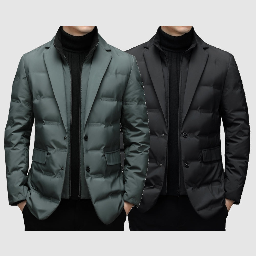 Slim Fit Men's Winter Parka Coat