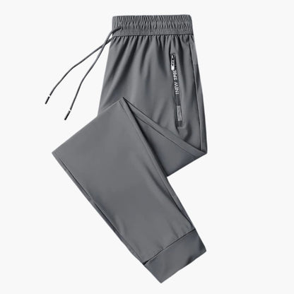 Men's Athletic Sweatpants with Elastic Waist and Side Pockets