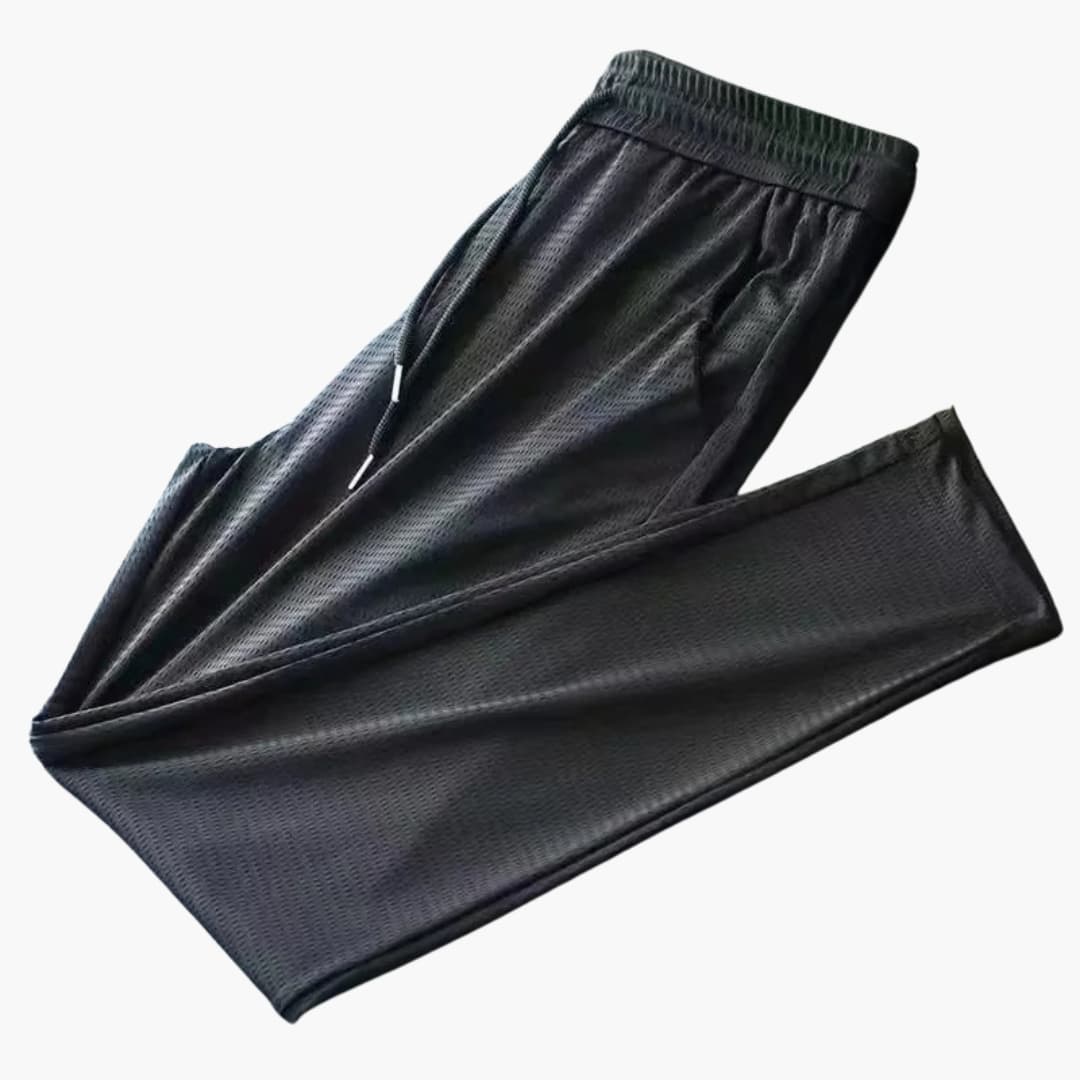 Men's Athletic Sweatpants with Elastic Waist and Side Pockets