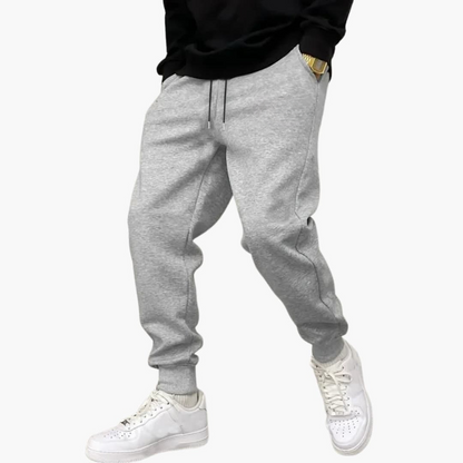 Men's LA Print Sweatpants with Elastic Waistband