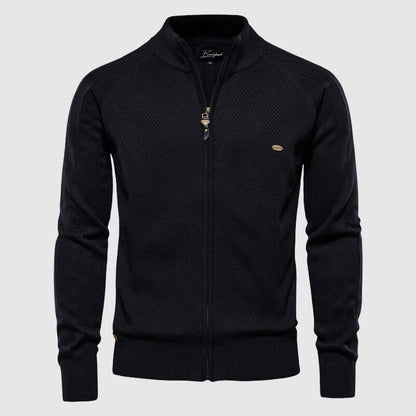Soft Mens Zip Up Sweater
