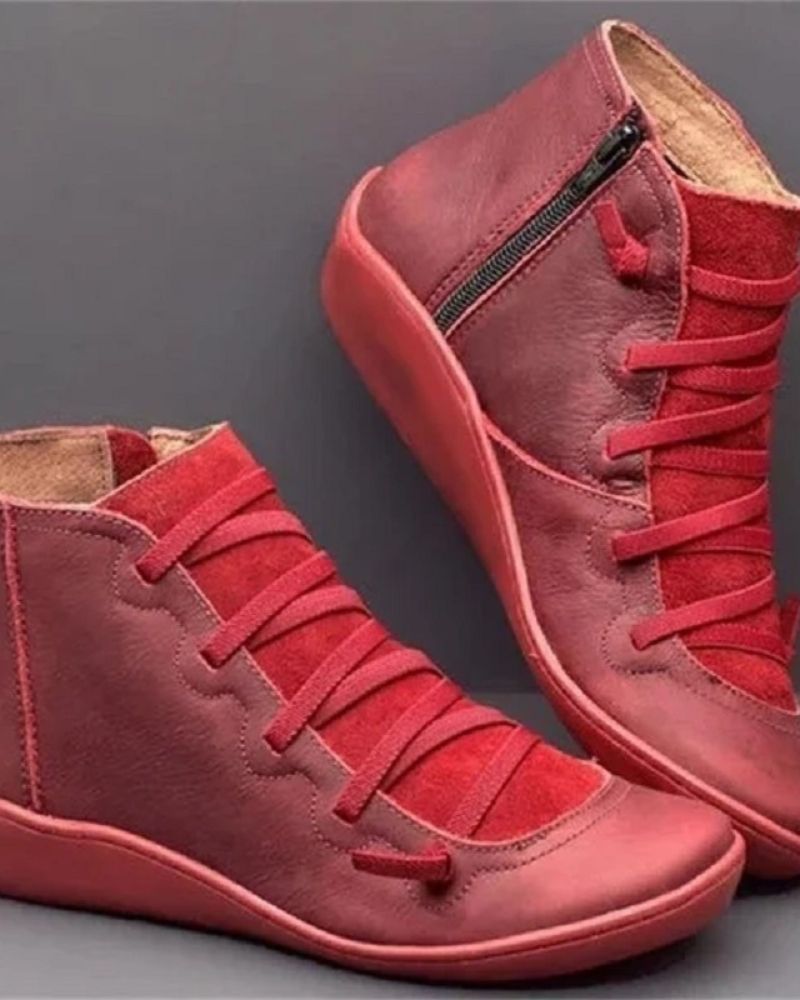 Easton - Chic Low Heel Ankle Boots