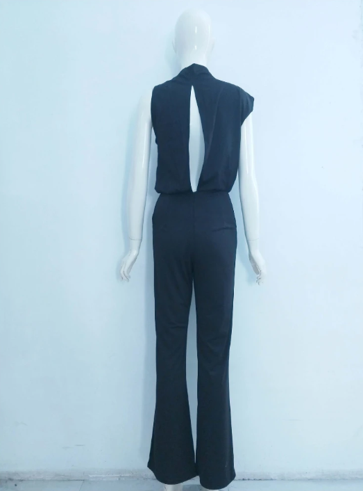 Chic Strapless Summer Jumpsuit