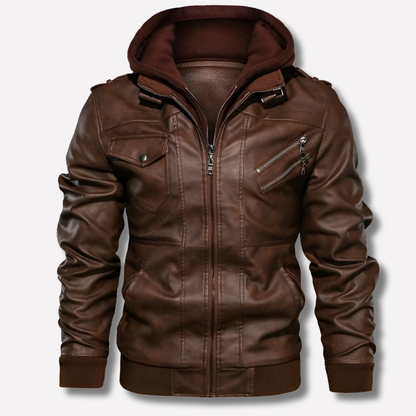 Waterproof Hoodie Jacket with Extra Pockets