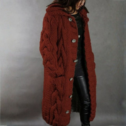 Warm and Flattering Long Winter Coat