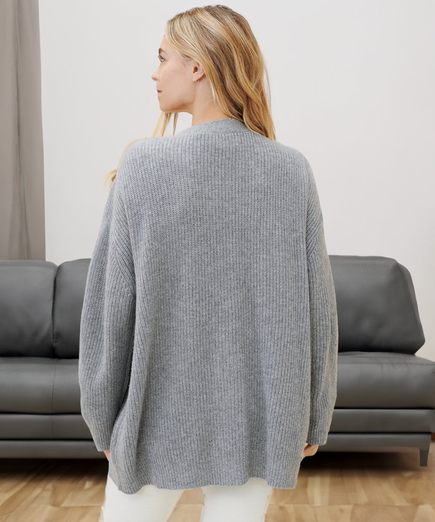 Evelyn | Women’s Winter Knit Casual Button Up  Cardigan Caliboot