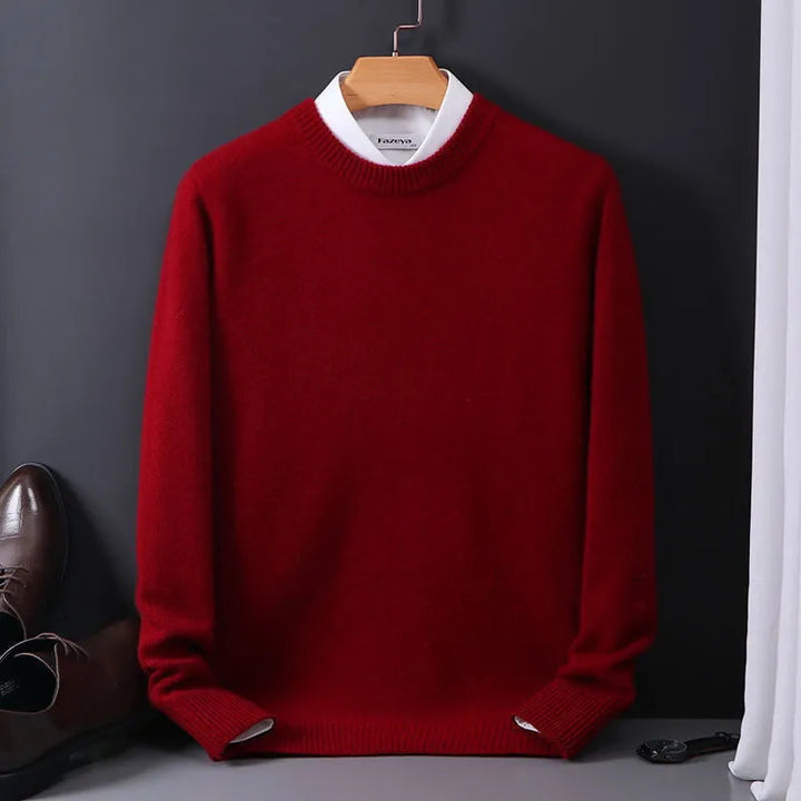 Premium Soft Mens Crew Neck Sweater - Olytrend