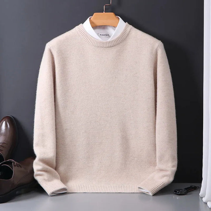 Premium Soft Mens Crew Neck Sweater