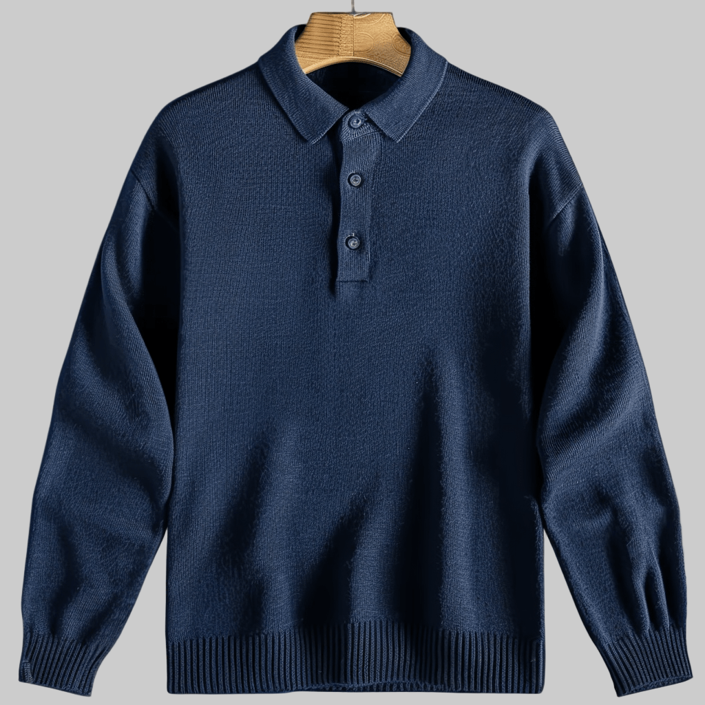 Classic Fit Mens Knit Sweater - Olytrend