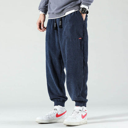Rugged Corduroy Casual Pants - Olytrend